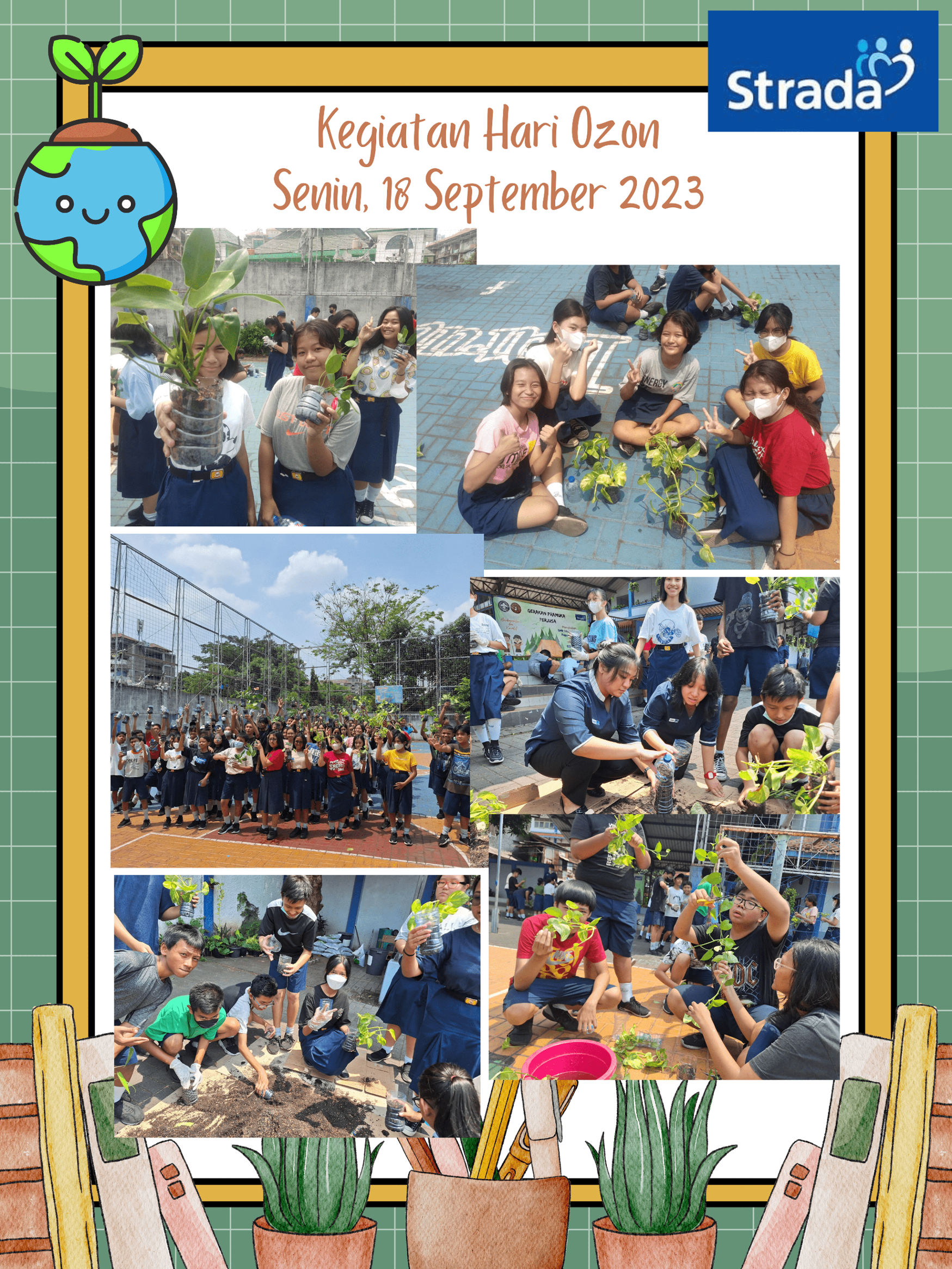 WORLD OZONE DAY SMP STRADA PELITA PEJOMPONGAN