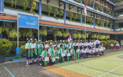 Upacara Pelantikan OSIS SMP Strada Pelita Pejompongan Periode 2025/2026