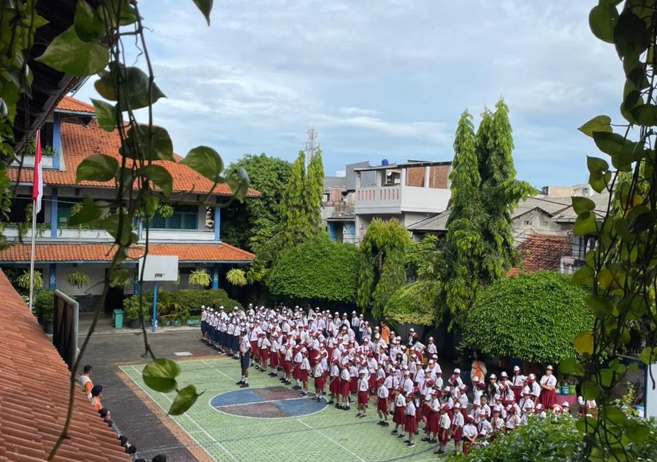 Upacara Hari Pahlawan SMP Strada Pelita Pejompongan
