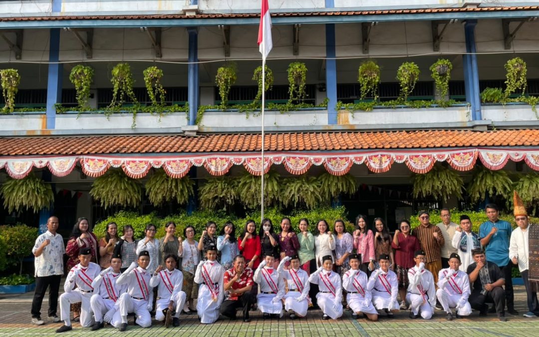 Upacara 17 Agustus Strada Kompleks Pejompongan